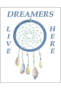 Dec095 - Dream Catcher Garden Flag